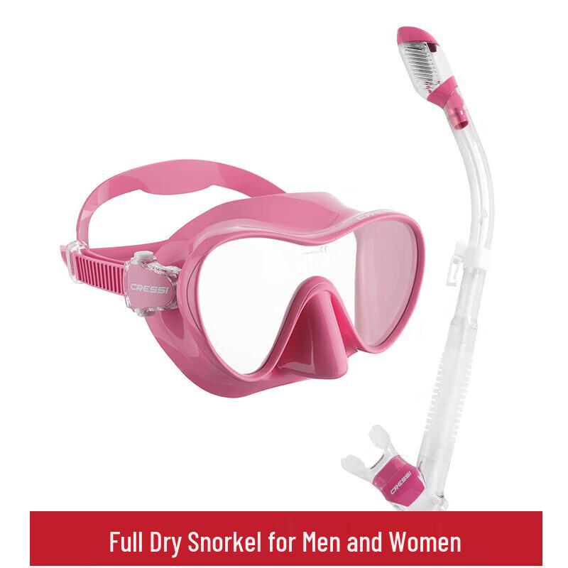 Keyues F1 Adult Snorkeling Set with Mask & Dry Snorkel