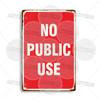 No Trespassing Plaque Private Property Waring Metal Sign Beware of Dog Private Jetty No Public Use Do Not Enter Restricted Area