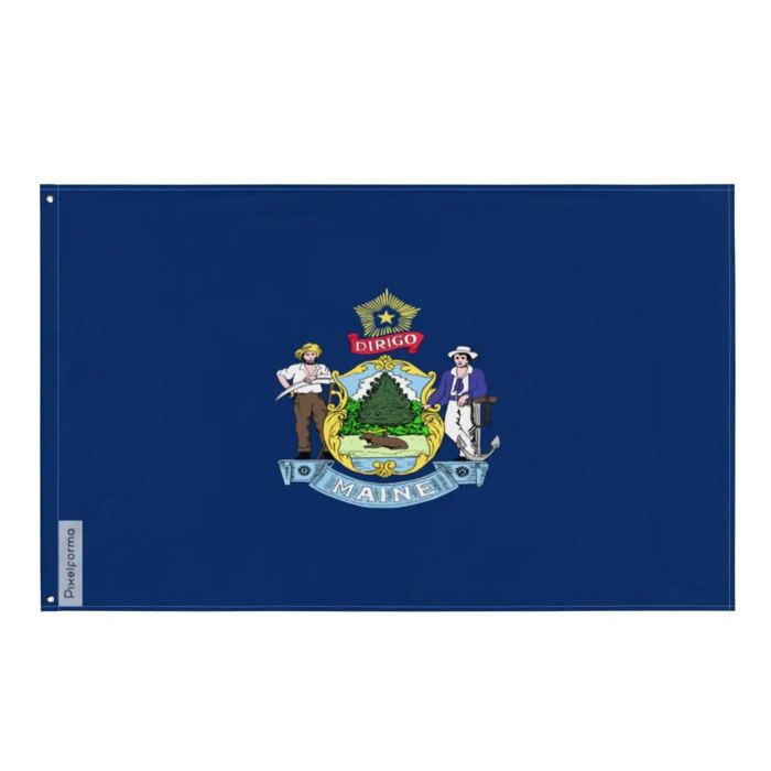 Drapeau Maine 90 x 150 cm