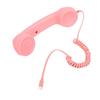 Retro Phone Handset Type C Wired Telephone Handset Handheld Receiver with Mic and Spker for Conference Call
