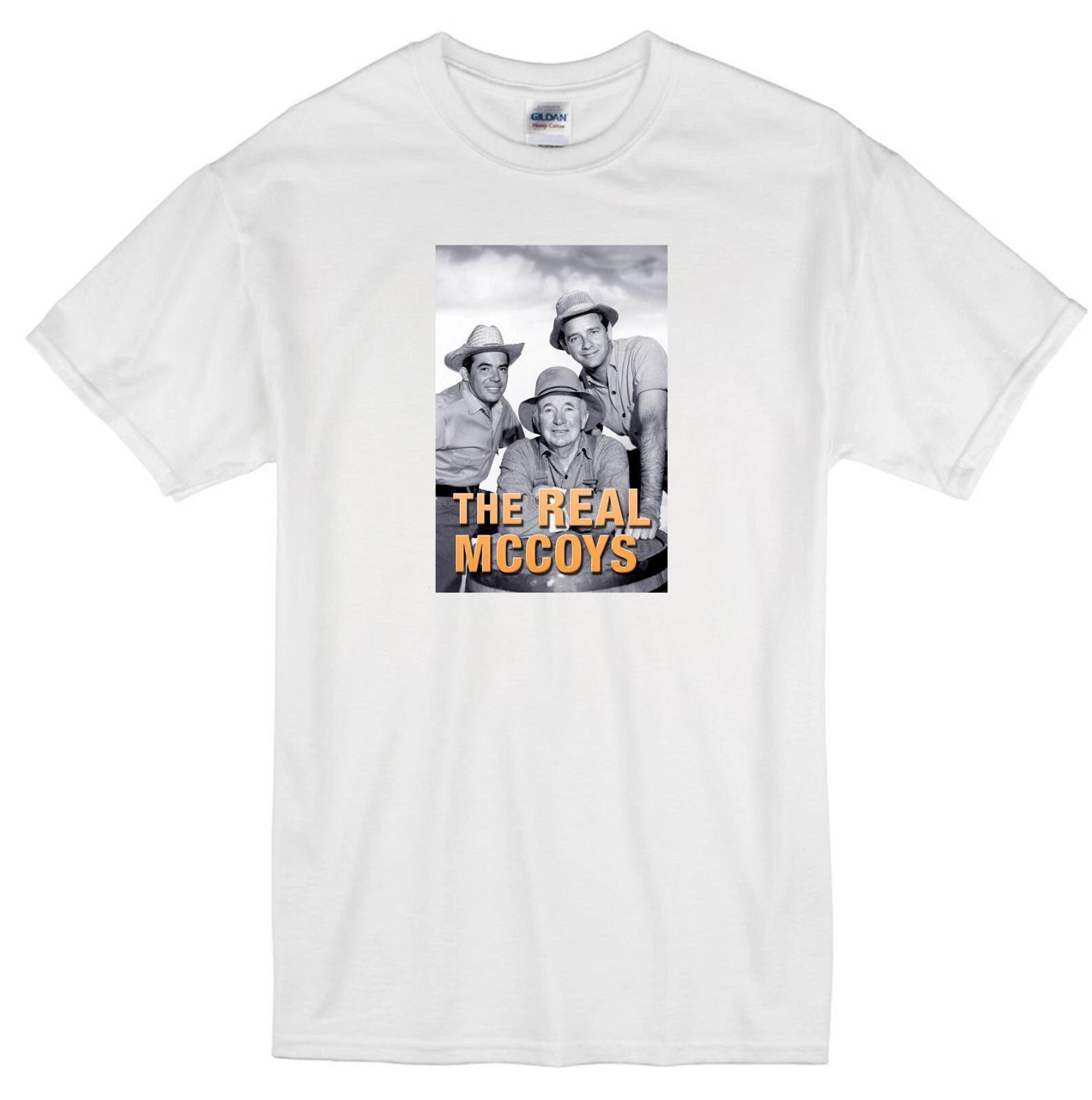 

THE REAL McCOYS WALTER BRENNAN RICHARD CRENNA RETRO SITCOM TV WHITE T-shirt 2XL