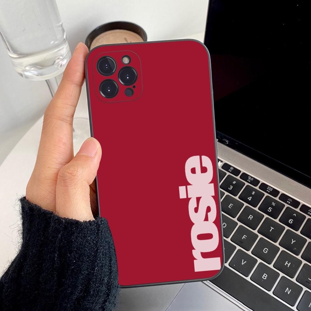 KPOP Rosie APT Phone Case Silicone Soft For IPhone 18 16 15 14 13 12 11 Pro Mini XS MAX Plus X Cover