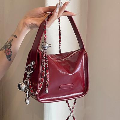 Tooxika Single Shoulder Unterarmtasche Damen Neue vielseitige Umhängetasche Kleine Tasche Fashion Chain Kleine quadratische Tasche