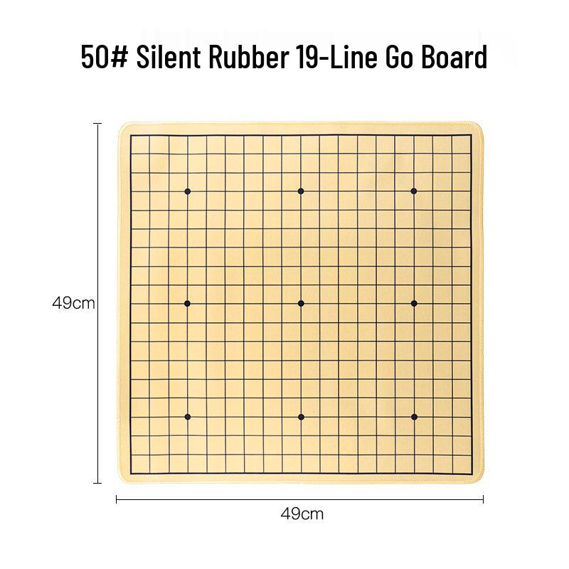 

Портативная бесшумная складная доска для китайских шахмат для взрослых и студентов Single Chess 50#