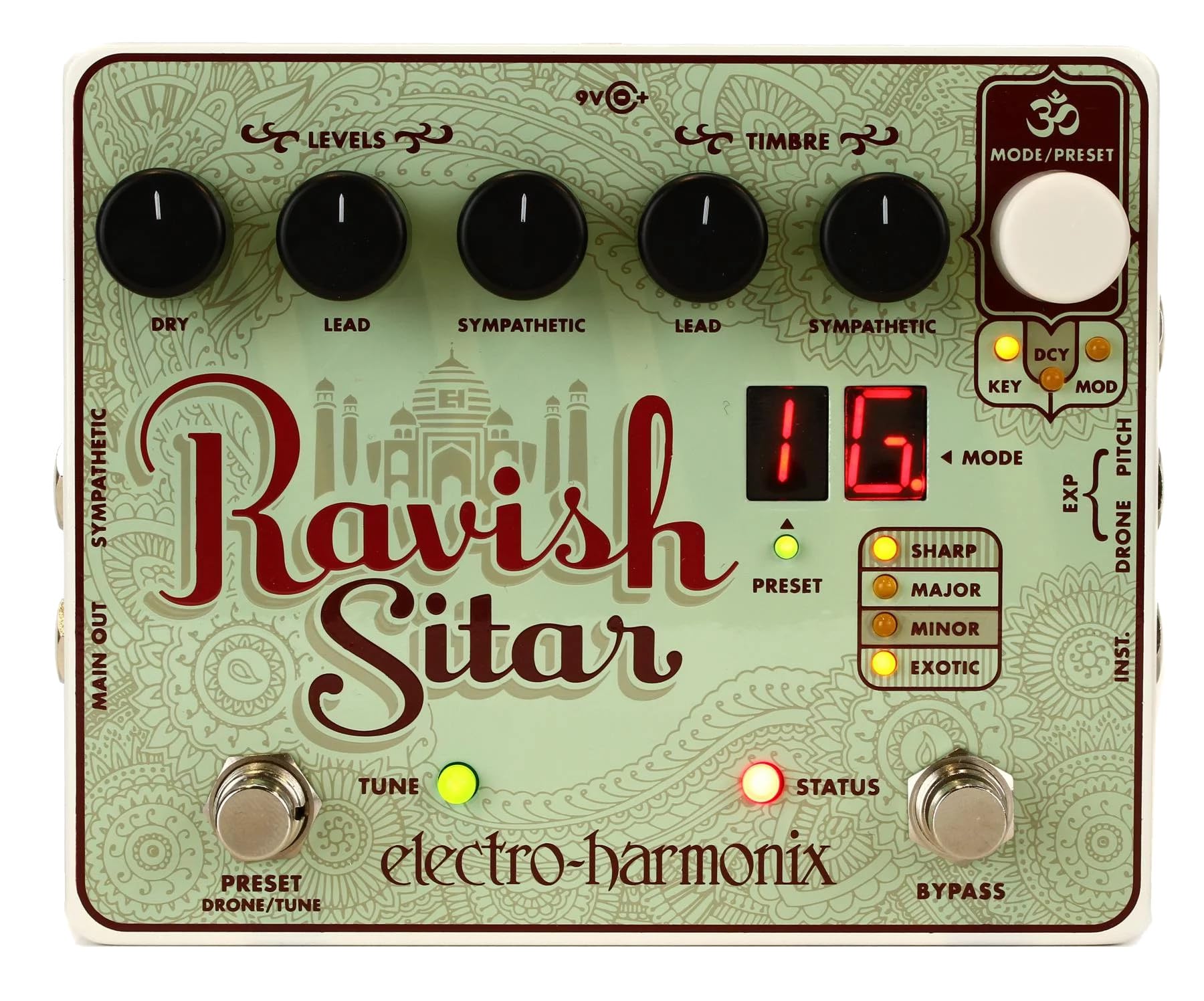 

ефектор симулятор сітару Ravish SITAR електро-гармонікс електрогармонікси []