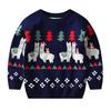New Arrival Christmas Sweater for Girls Children's Autumn/Winter Round-Neck Knitwear Boys' Pullover