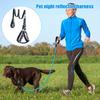 Rope For Dogs Reflective Shockproof Walking Traction Training Lead Rope Dog For Hiking Camping Running Trip Outdoor Travel