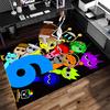 1pc Sprunki Game2 Print Area Rug - Soft, Washable Non-Slip Indoor Mat for Office Chairs, Living Room, Home Office Decorative Rug
