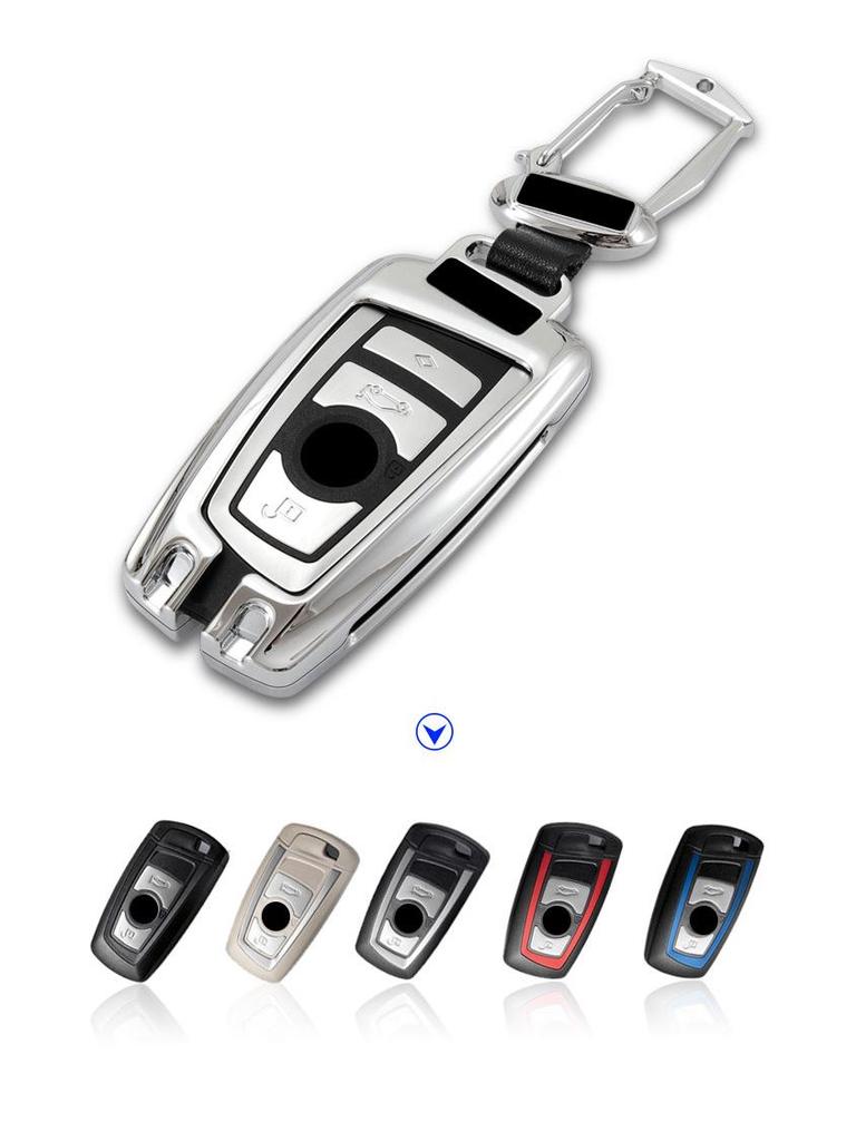 BMW Key Case & Keychain for 1, 3, 5, 7 Series, 320li, 525, X1, X3, X5 Models