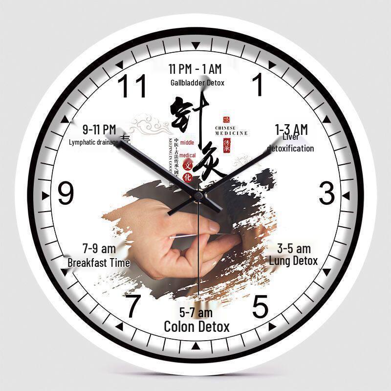 Health Club & Beauty Salon Silent Wall Clock for SPA and Therapies