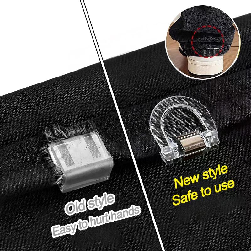 Clothing Clips For Trouser Leg Shortening Invisible Fixing No Sew Hidden Hem Device Prevent Dragging On Pants DIY Sewing