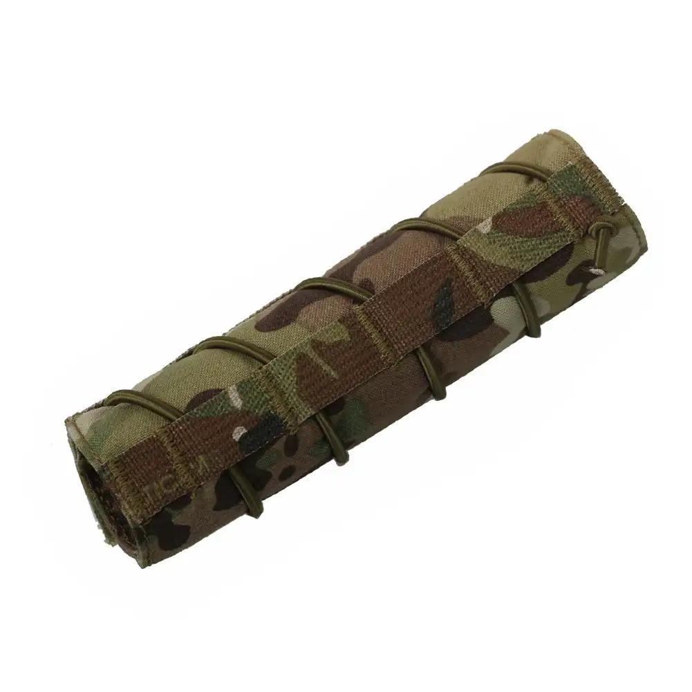 Husa Tactică de Exterior pentru Silencer Airsoft Pânză Protectoare Panou Scule Husă Silencer Geantă Tub Vânătoare Echipament Câmp CS