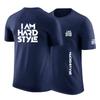 Herren 3D-Buchstaben-Print T-Shirt für Sommer Outdoor-Sport Kurzarm Oberteil Modisches Lässiges und Bequemes Rundhals Kleidung
