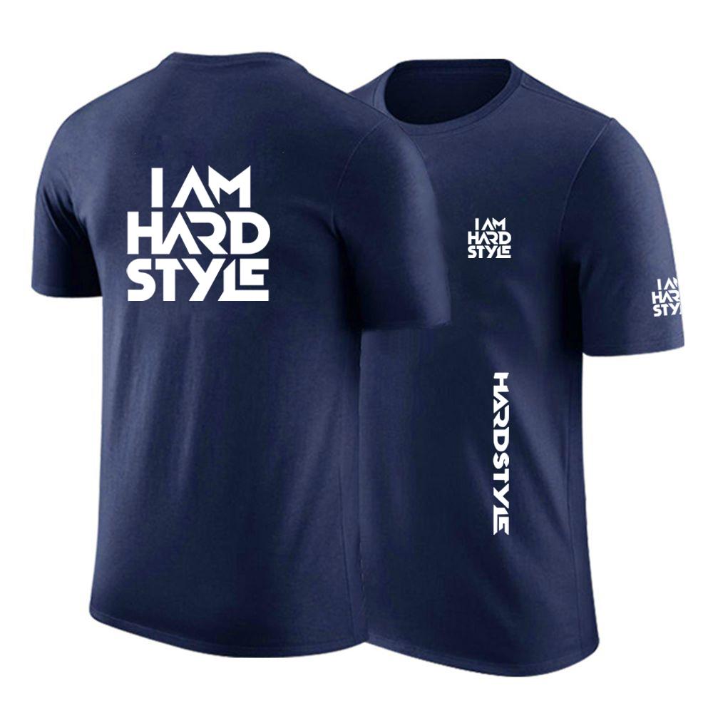 Herren 3D-Buchstaben-Print T-Shirt für Sommer Outdoor-Sport Kurzarm Oberteil Modisches Lässiges und Bequemes Rundhals Kleidung
