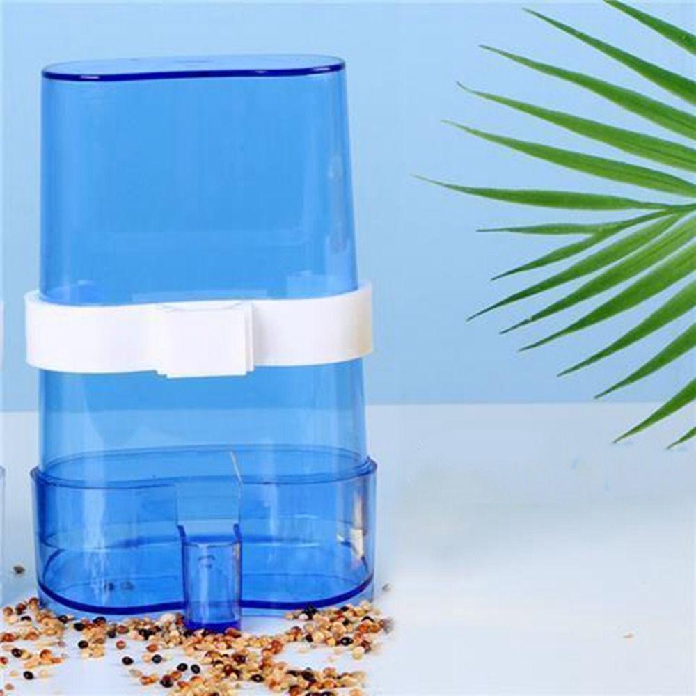 Parakeet Storage Container Bird Waterer Food Feeder Bird Water Dispenser Bird Water Feeder