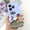 For Realme C51 Case RMX3830 Cute Astronauts Cartoon Cover Soft Silicone Phone Case For Realme C53 C 51 RealmeC51 RealmeC53 Shell