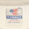 T-AMERICA 90s Old Message Print Short Sleeve T-shirt XL Single Stitch Men's Used