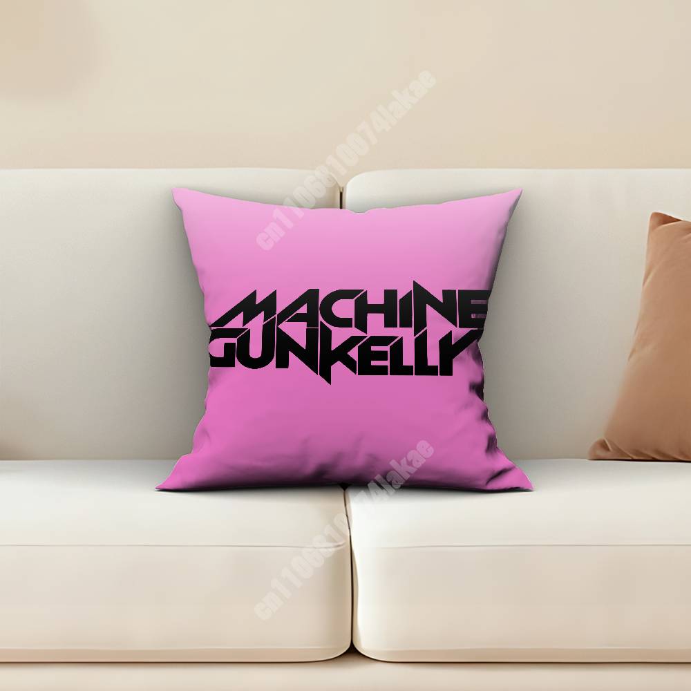 MMachine Gun KKelly MGK Lost Americana Pillow Cover Cushion Case Sofa Couch Home Gaming Room Decoration