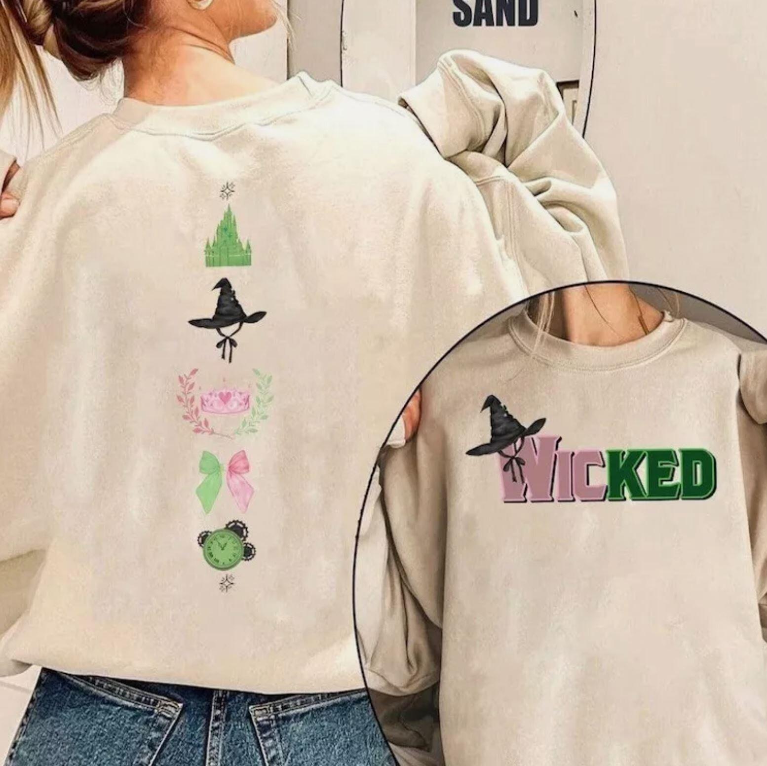 26 Wicked Movie Men Women Unisex Sweatshirt Size S-3XL Unisex T-Shirt M