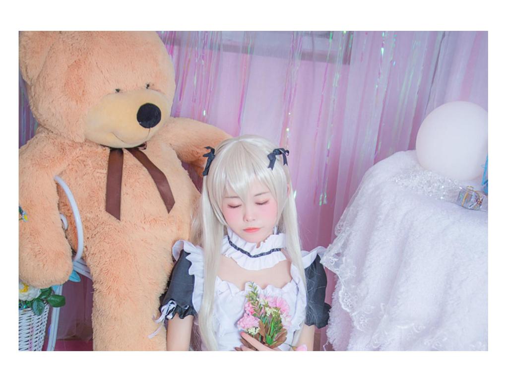 Yosuga no Sora - Sora Kasugano Dienstmädchen Cosplay Kostüm