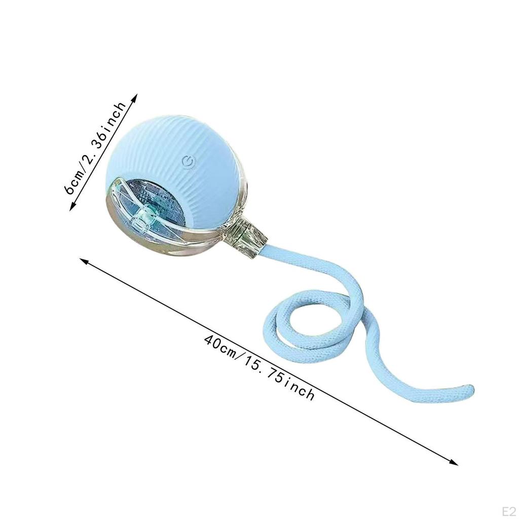 Interactive Cat Toy Automatic Moving,Lightweight,Funny,Cute,Rolling Ball Pet for Dog Kitty