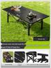 Verstellbarer Outdoor Klapp-Liegestuhl - Tragbarer Mondstuhl für Camping, Strand, Angeln, Picknick und mehr.