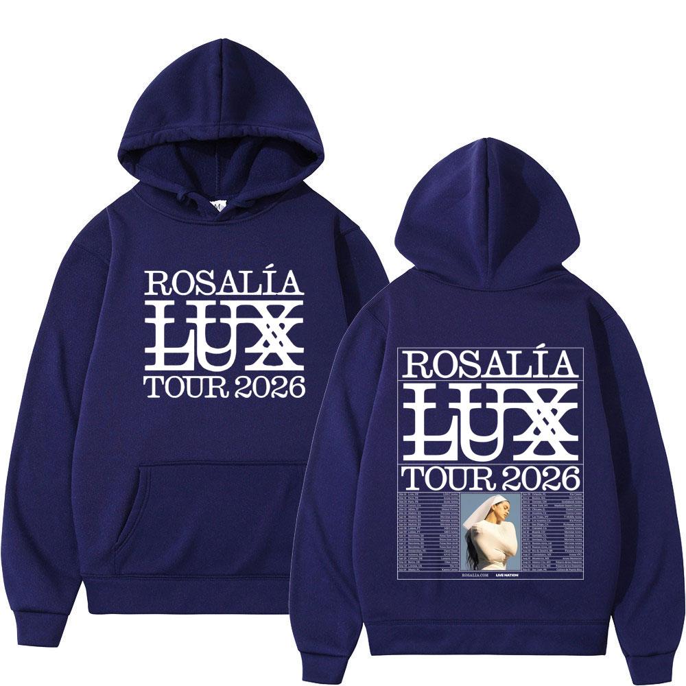 Album Tour  Print Hoodie Men Women Fashion Loose Pullover Oversized Hip-hop Casual Aesthetic Sweatshirt