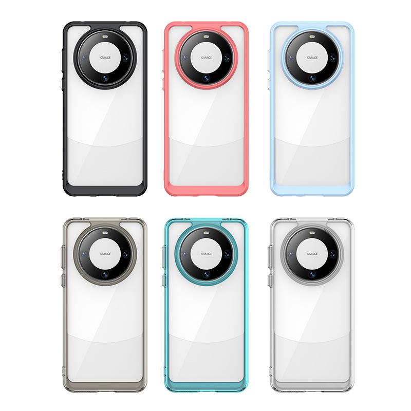 Applicable To Colorful Huawei Mate11 Mobile Phone Case Mate11Pro Mobile Phone Case All-inclusive Acrylic Solid Color Anti-drop Case