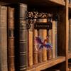 Gothic Style Cultural Bookmark Separator Sign Bookshelf Hanging Decorative Panel Library Bookshelf