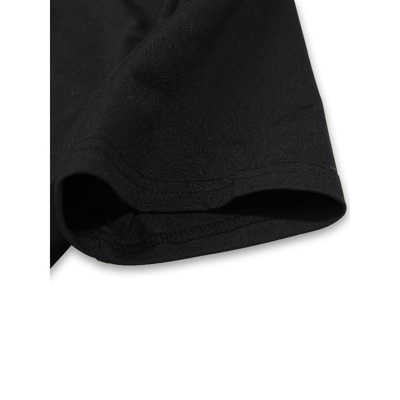 Europäische Größen Hellgraues Kurzarm-T-Shirt für Herren mit einem auffälligen und lustigen Zitat-Aufdruck, für Freizeitkleidung.