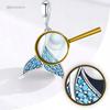 Charms Mermaid Tail 925 Pendant Bead Ocean Sea Beads Gift