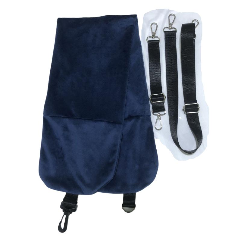 2 in 1 Folding Pillow Refillable Travel Bag Packable Portable U Shaped Pillow Fillable Clothes Travel Accessories
