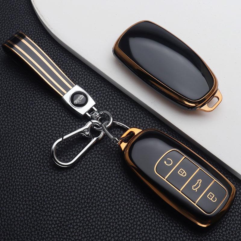 Tpu Car Key Case Cover Holder For Chery Jaecoo 7 J7 J8 8 Omoda 5 C5 Tiggo 7 8 Pro Max Arrizo 5 Plus Keychain Car Accessories