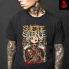 Men's and Women's T-shirts Suicide Silence Death Metal Rock Band Unisex Heavy Cotton