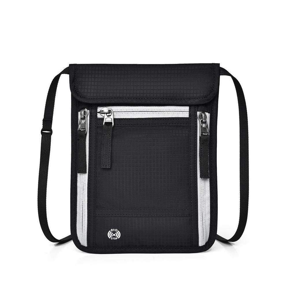 Multifunctional Passport Holder & Travel Bag - RFID, Large Capacity, Portable Document & Ticket Organizer Pouch