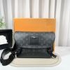 [Pre-Owned] Voyager Series Classic Monogram Coated Canvas Messenger Bag - Very Good #1ANEDJ4
