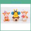 Cute 4th Generation Winnie The Pooh Tigger Piglet Eeyore Toy Figure Doll 8cm Plastic/plastic Anime Character Other