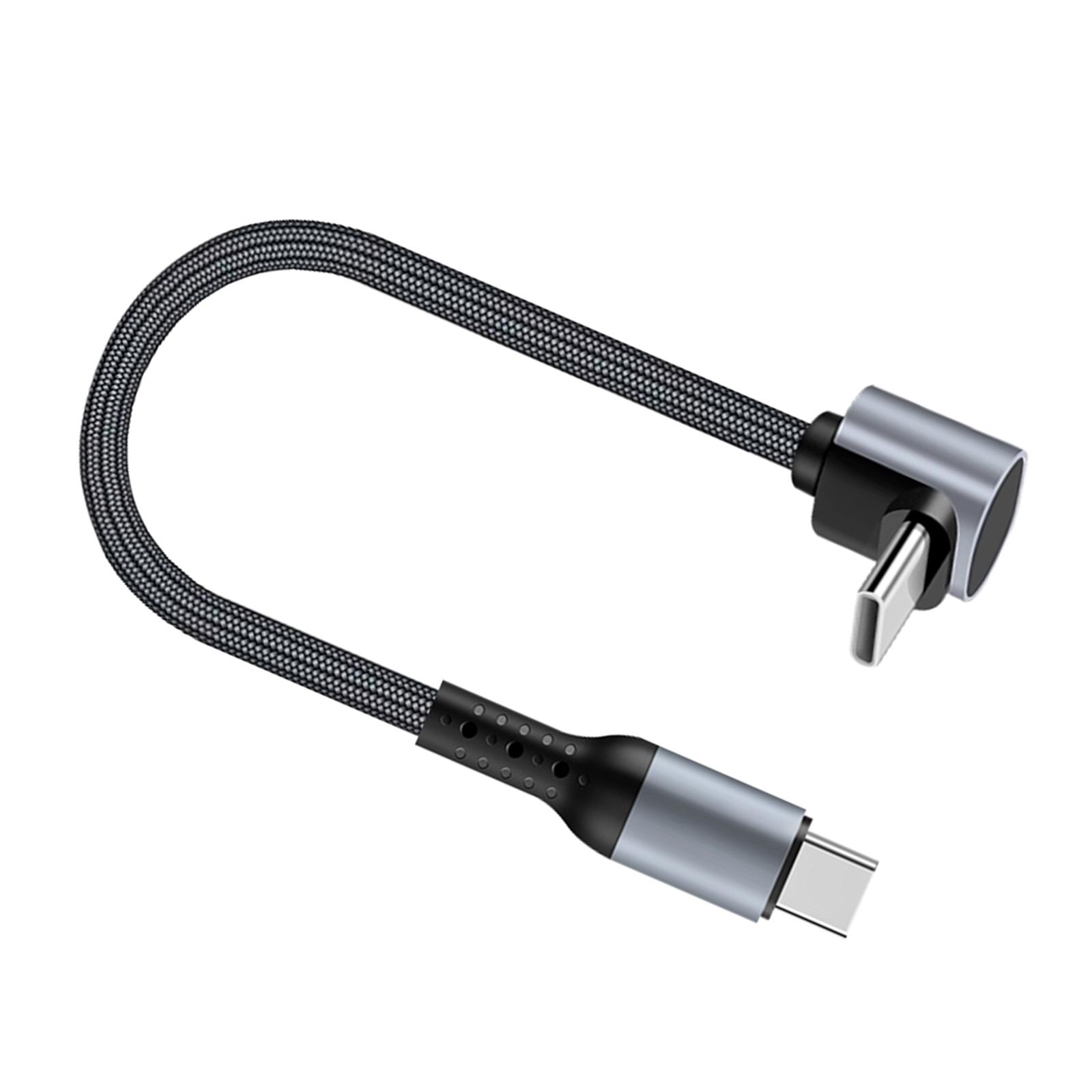 

USB C кабель для быстрой зарядки плоский нейлоновый провод 60 Вт мощный поддержка быстрой передачи данных шнур типа C 25