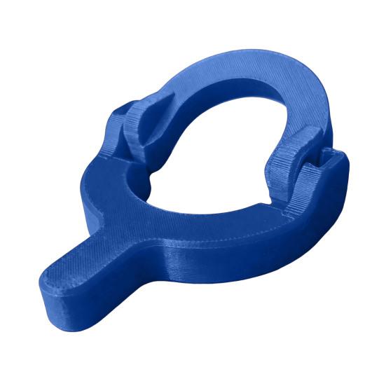 Bottle Opener 3D Printed Cap Launcher for Beer Soda Wine Bottles Easy Press Pop-Off Lid Remover Fun Party Accessory Interactive Bottle Cap Opener синий