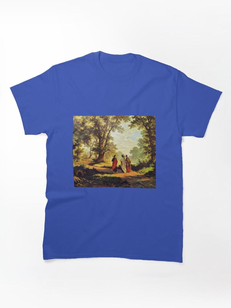 Cross Road Road To Emmaus Classic Unisex T-Shirt