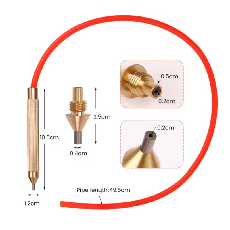 Produs de Laborator Dentar Mașină de Sablat Mâner Stilou Duza cu Vârf din Oțel Tungsten Accesorii Dentare
