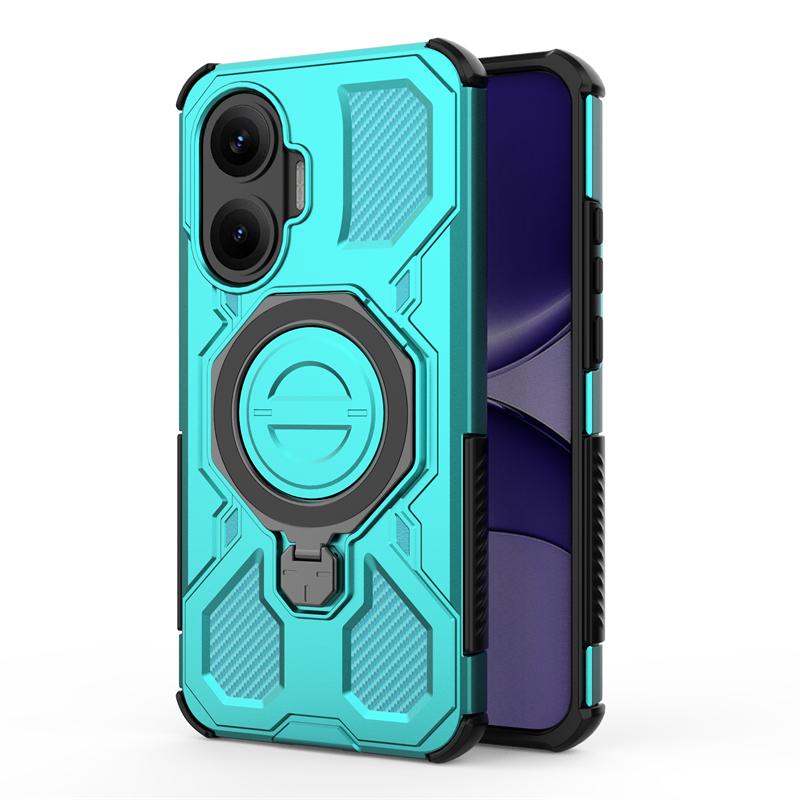 Magnetic Wireless Charge Cover For Xiaomi Poco F7 X7 Pro F7 Ultra Phone Holder Armor Case For Poco F7 Cover For Poco F7 Case