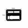 Car Headlight Switch Control Frame Cover For Ford F-150 -2024 Bright Black