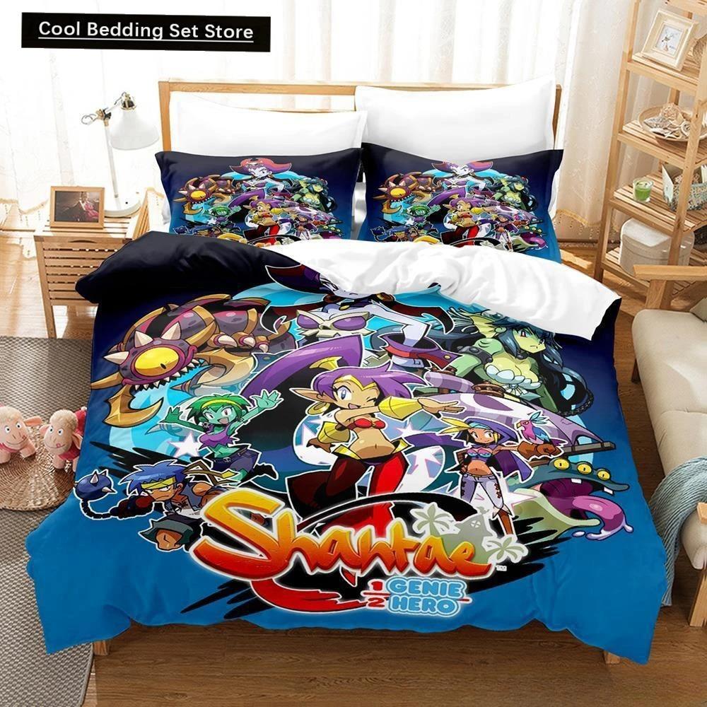 Kawaii Gromit Bedding Set Single Twin Full Queen King Size Bed Set Aldult Kid Bedroom Duvetcover Sets Print Anime Bed Sheet Set