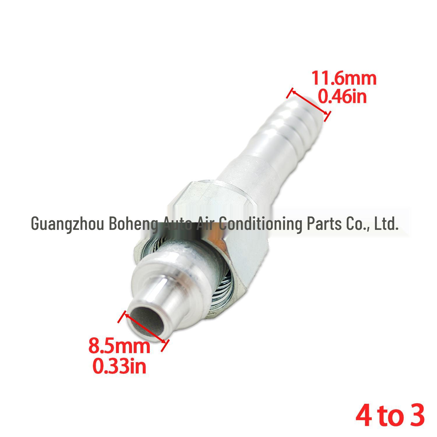 

Конвертер размеров шлангов кондиционера автомобиля: Адаптеры от большого к малому (Шесть к трем)