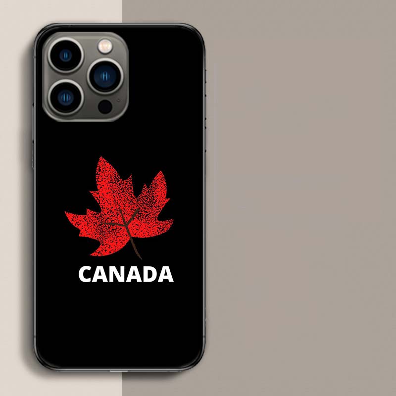 Canada National Football Team Logo Phone Case For Iphone 17 Air 15 Pro 14 Plus 16 Pro Max 17E 16E 12 13 Mini 11 Cover Cute Fund