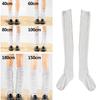 Casual Women Leg Warmers Lolita Knitted Foot Cover Fashion White Loose Socks  Cosplay Socks