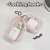 1 Stück Schutzhülle Datenkabel Aufbewahrungsbox für Reisen im Freien Headset Datenkabel Aufbewahrungstasche Klare Multifunktionale Organizer-Box