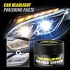 Car Headlight Restoration Polishing Headlamp Scratch Remover Repair Cleaning Paste Remove Oxidation Headlight Restoration Polish