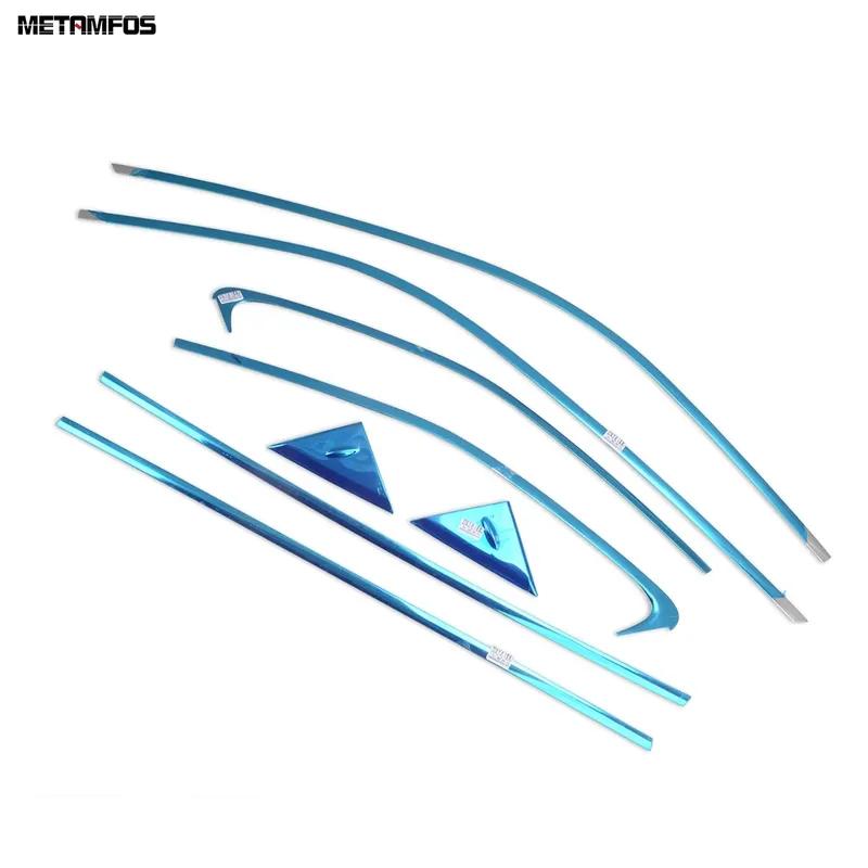 For Toyota Highlander Kluger XU70 -2024 2025 2026 Upper Window Frame Window Sill Strip Molding Trim Accessories Car Styling